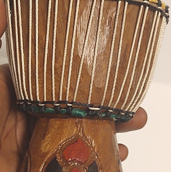 Hand Crafted Baby Djembe - Picture 5 of 6